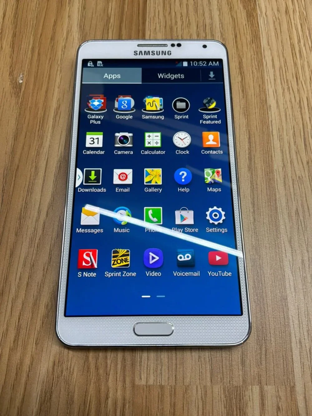 Samsung Galaxy Note 3 SM-N900P 32GB White Sprint Locked w/ S Pen Android Phone
